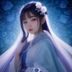 社群运营负责人星野的头像，活泼女性，手持原神同人本展示